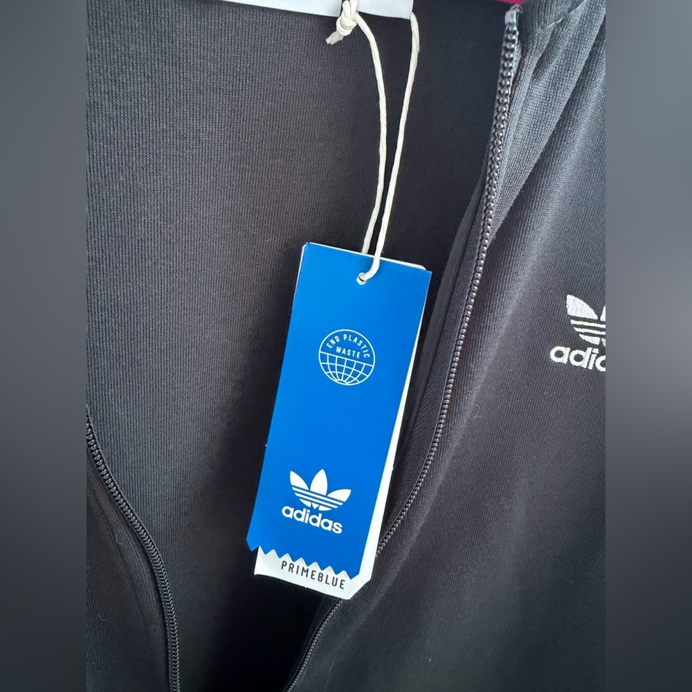 Adidas Dark Gray Zip-Up Jacket - Picture 4 of 5